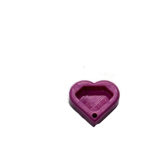 NEW LEGO 1x1 Dark Pink Heart Shaped Flat Smooth Tiles Part # 39739 100 QTY Love - Picture 3 of 6